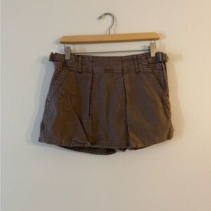 Free People Brown Skort
